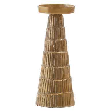 Deomali Large Gold Finish Candle Holder