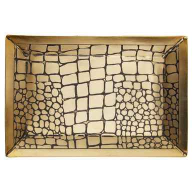 Meko Croc Pattern Trinket Dish