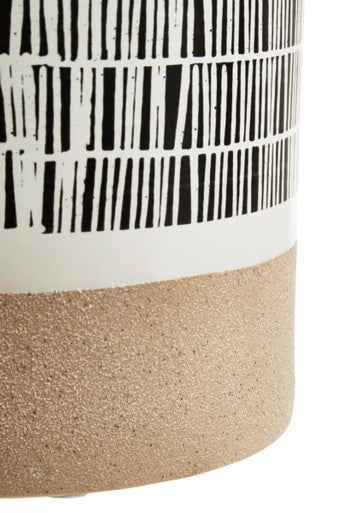 Jada Large Striped Planter