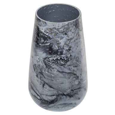 Garan Grey Marble Effect Large Vase