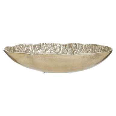 Salma Gold Finish Lotus Leaf Bowl.