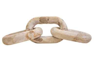 Santino Chocolate Marble Three Link Chain