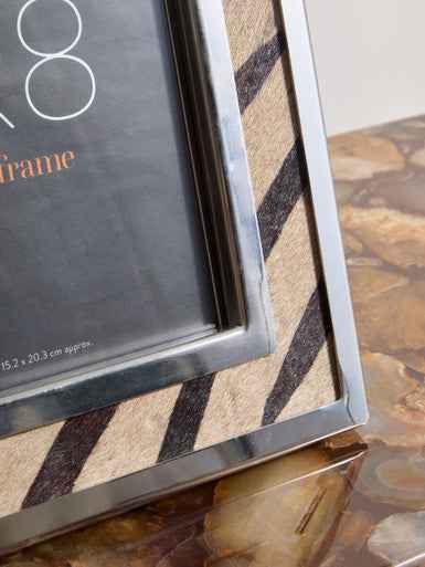 Kensington Townhouse 6in x 8in Zebra Design Photo Frame