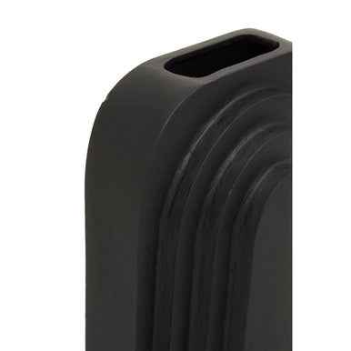 Hapax Tall Matt Black Finish Vase