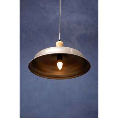 Oslo Small Pendant Light with Zinc Finish