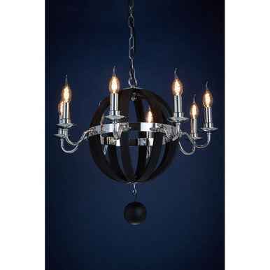 Kensington Townhouse Rounded Chandelier