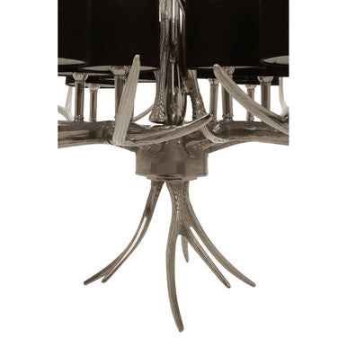 12 Shade Large Antler Chandelier