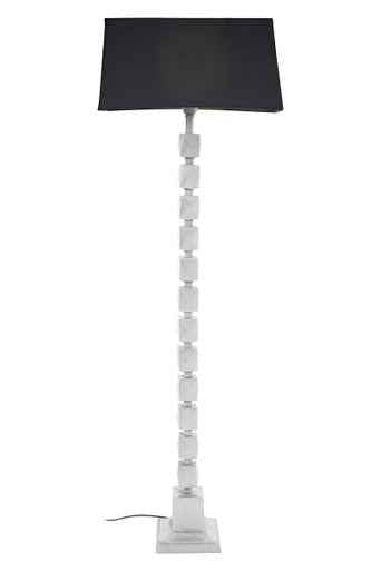 Macey Large Faceted Floor Lamp