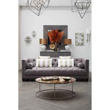 Bosie Kensington Townhouse Multi Gold Panel Cushion