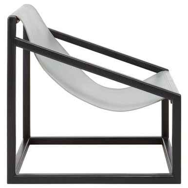 Kendari Grey Cubic Frame Chair