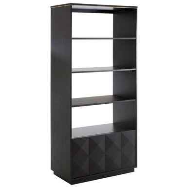 Diamond Oak Veneer Shelf Unit