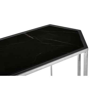 Piermount Silver Frame Console Table