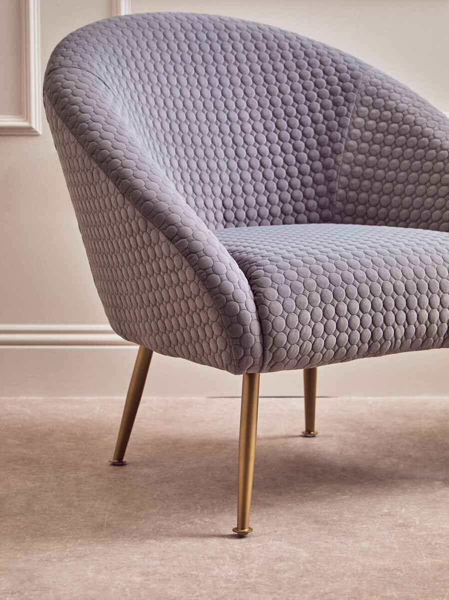 Tania Grey Occasional Chair