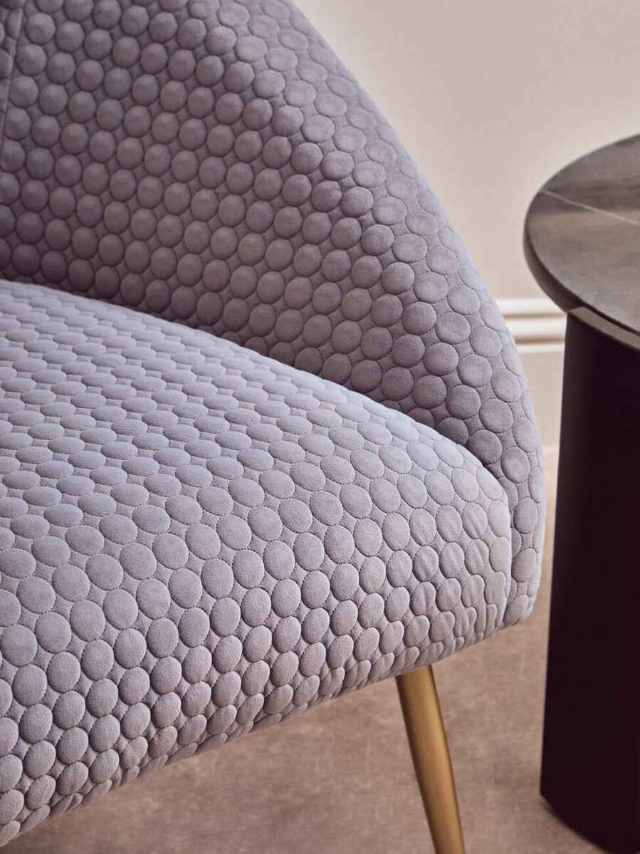 Tania Grey Occasional Chair