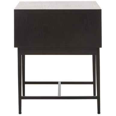 Jakara Black Finish Side Table