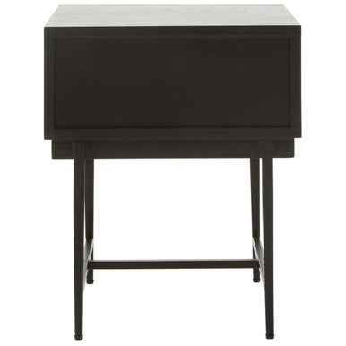 Jakara Black Finish Side Table