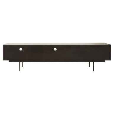 Jakara Black Finish Wooden Media Unit