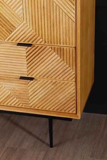 Jakara Natural Wooden Cabinet