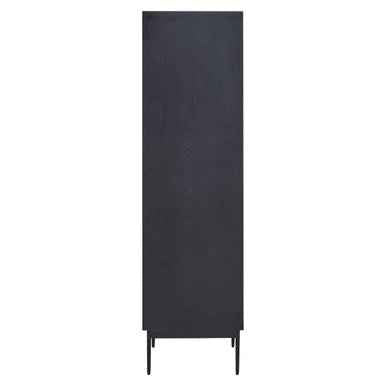 Jakara Black Finish Wooden Cabinet