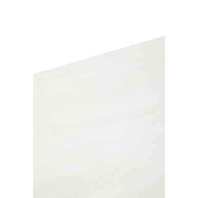 Moda White Fuax Marble Top Dining Table With Stainless Steel Frame