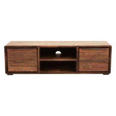 Surati One Door Sheesham And Acacia Wood Media Unit