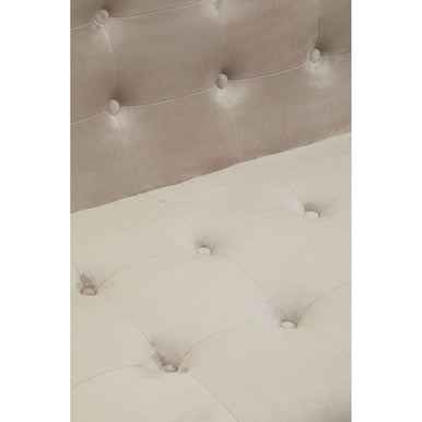 Azalea Two Seat Mink Velvet Sofa