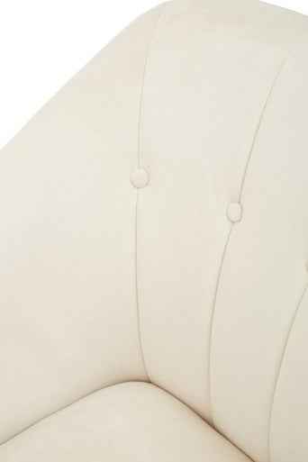 Yvette Cream Velvet Chaise Lounge