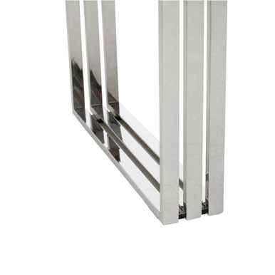 Hampstead Natural And Silver Dining Table