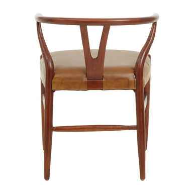 Kendari Cow Camel Leather Chair