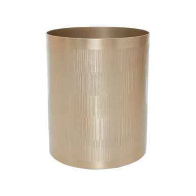 Allegra Champagne Finish Waste Bin