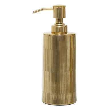 Allegra Metallic Gold Soap Dispenser
