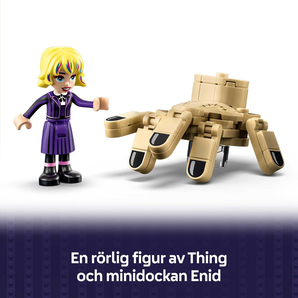 Construction set Lego Wednesday 76785 Thing's Apartment 828 Pieces