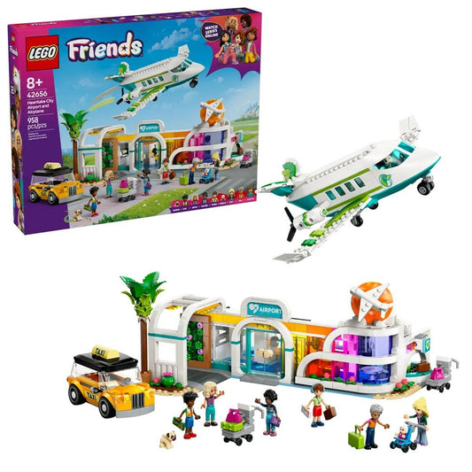 Construction set Lego FRIENDS 42656 Heartlake City Airport 958 Pieces