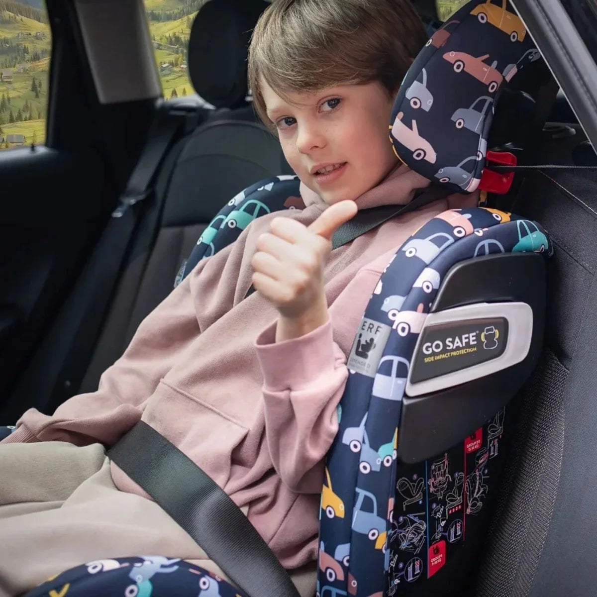 Cosatto All in All 360 Rotate i-Size Car Seat - Charcoal Mister Fox