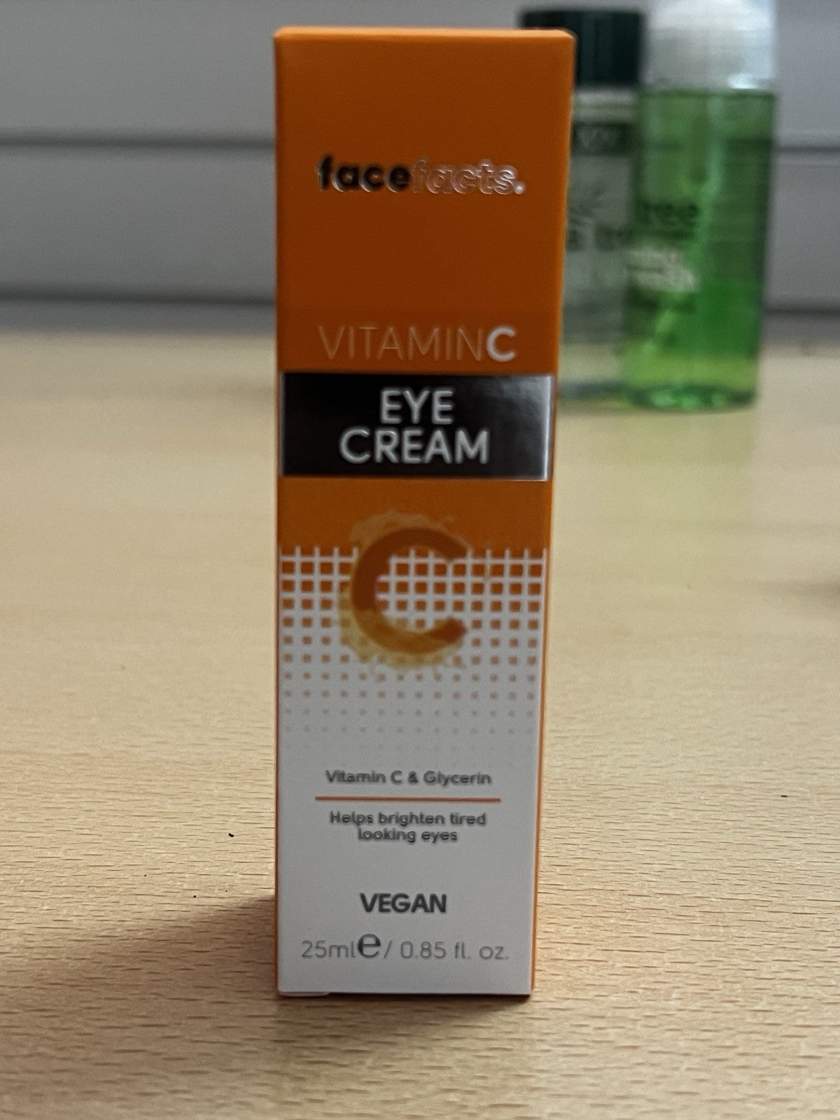 4 Set Of Face Facts Vitamin C ( Face Cream , Serum , Sheet Mask And Eye Cream)