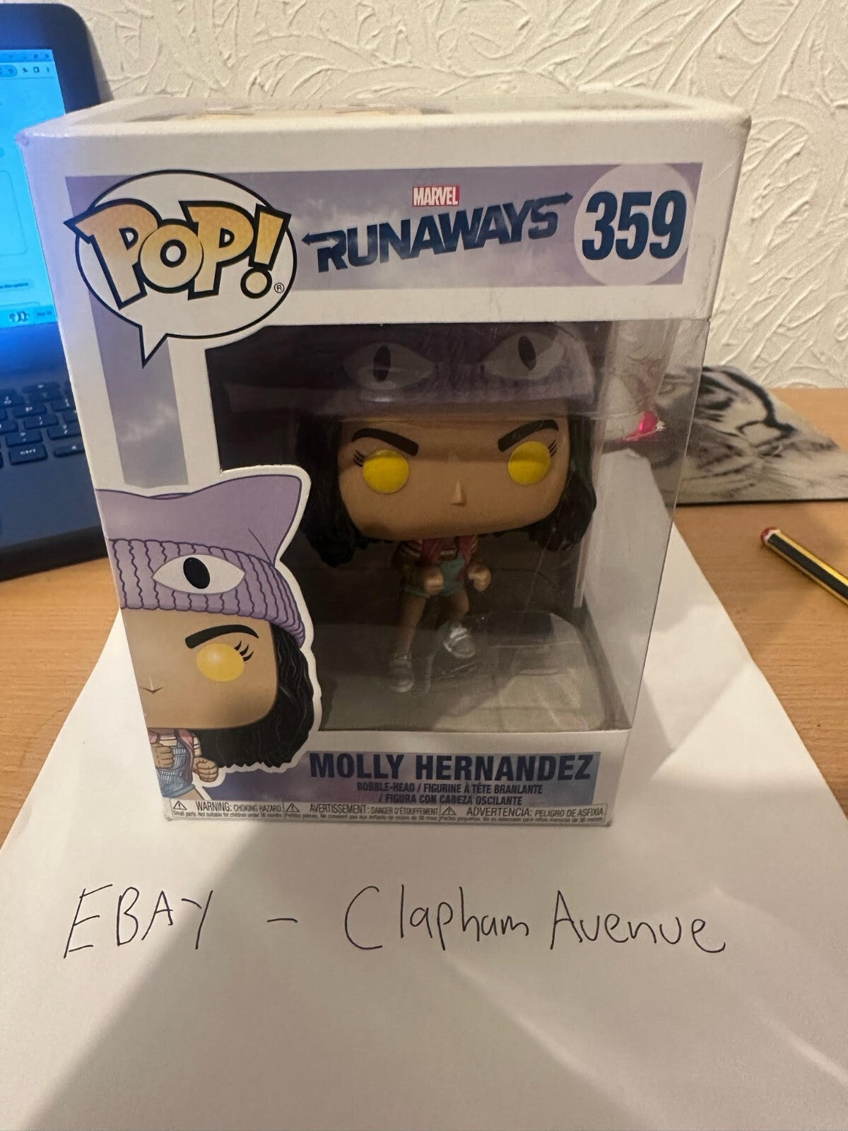 Molly Hernandez 359 - Runaways - Marvel - Funko Pop Bobble-head Vinyl Figure