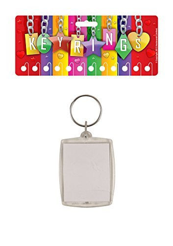 12 x Photo, Id Card Holder Keychain