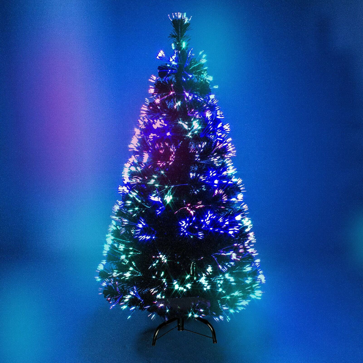 6FT (180CM) FIBRE OPTIC GREEN TREE