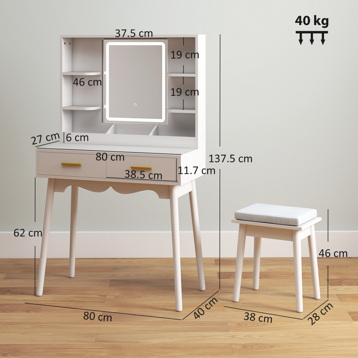 Dressing Table /Makeup Table
