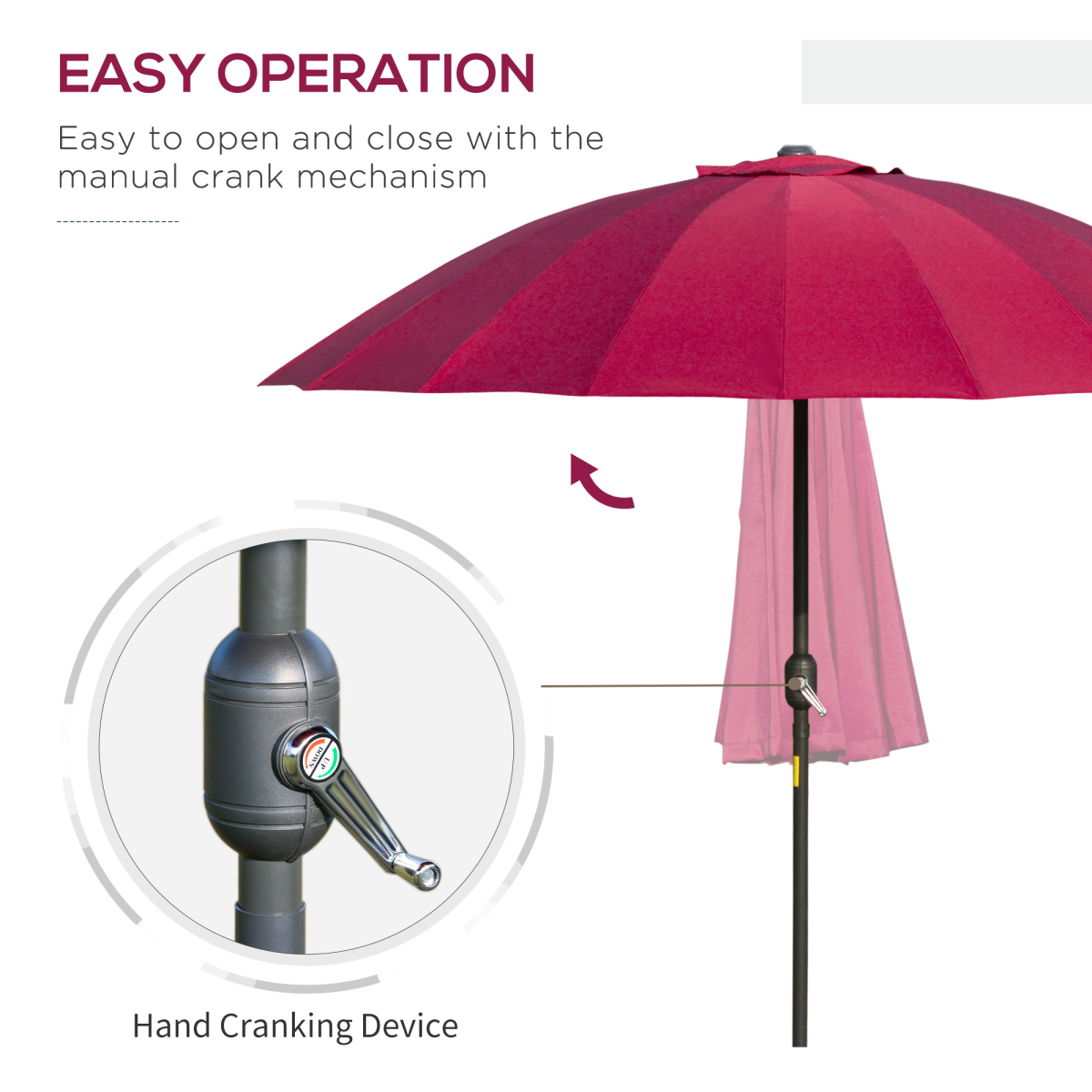 Wall Mounted Umbrella