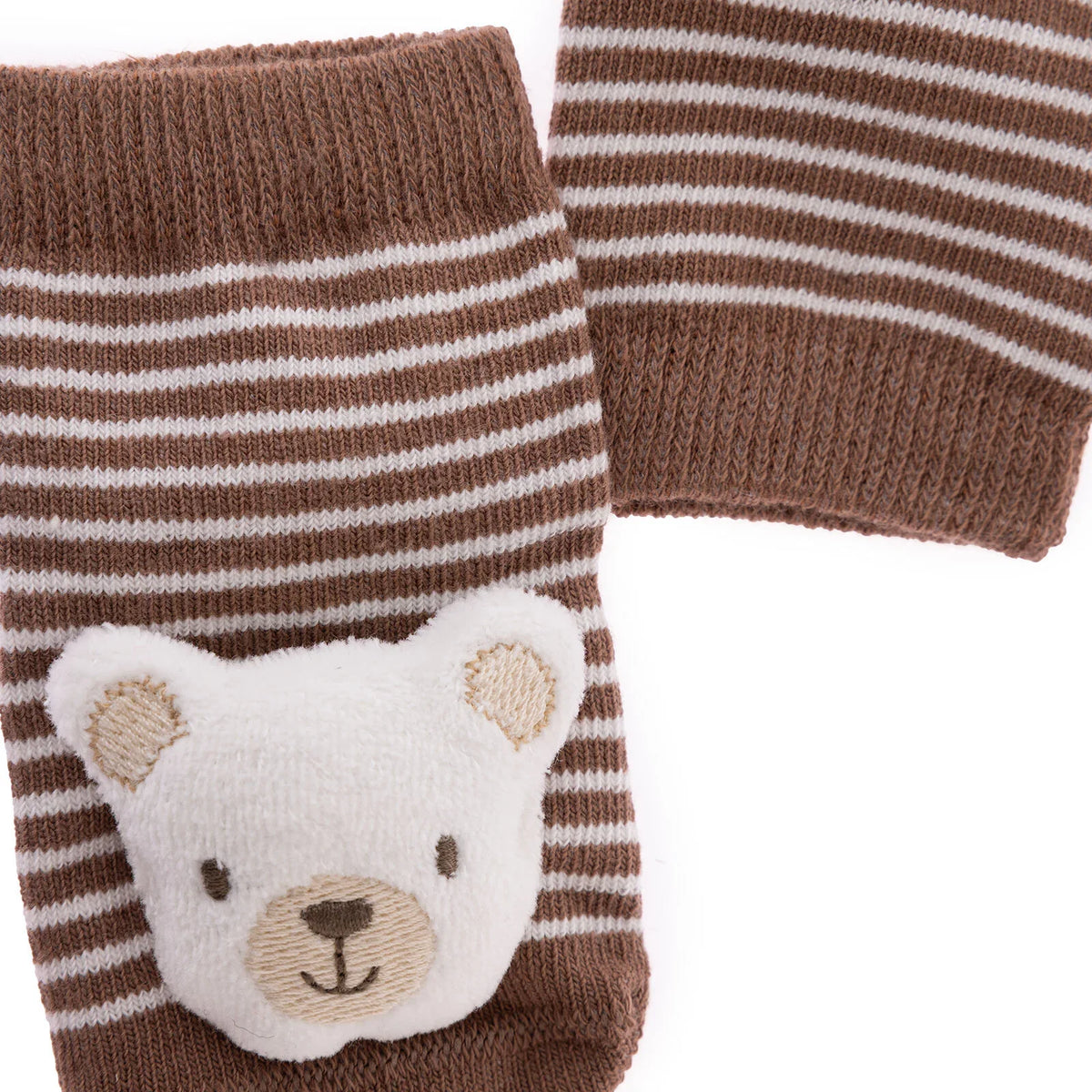 HelloBaby Bear Print Novelty Baby Socks (Newborn to 12 Months)