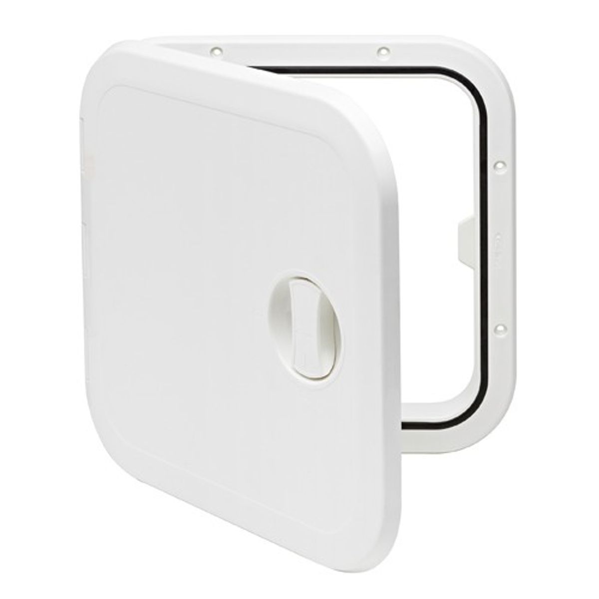 Can White Plastic Inspection Hatch with Removable Hinge (373 x 373mm)