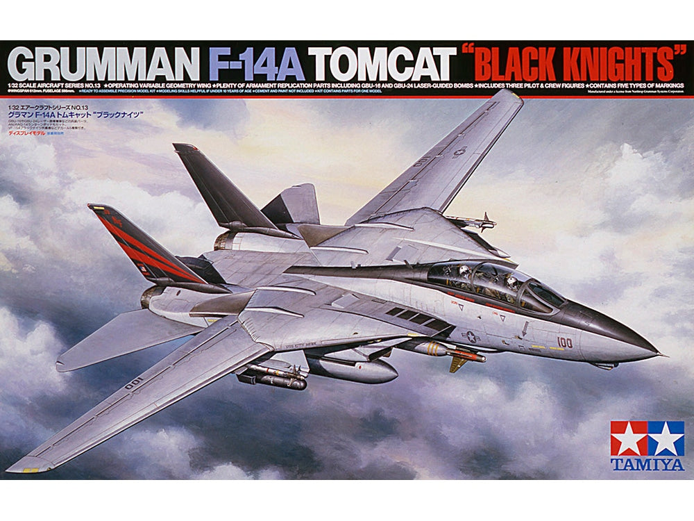 Tamiya 1/32 F-14A Tomcat Black Knights