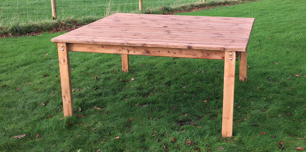 Charles Taylor Trading Medium Square Dinning Table Brown