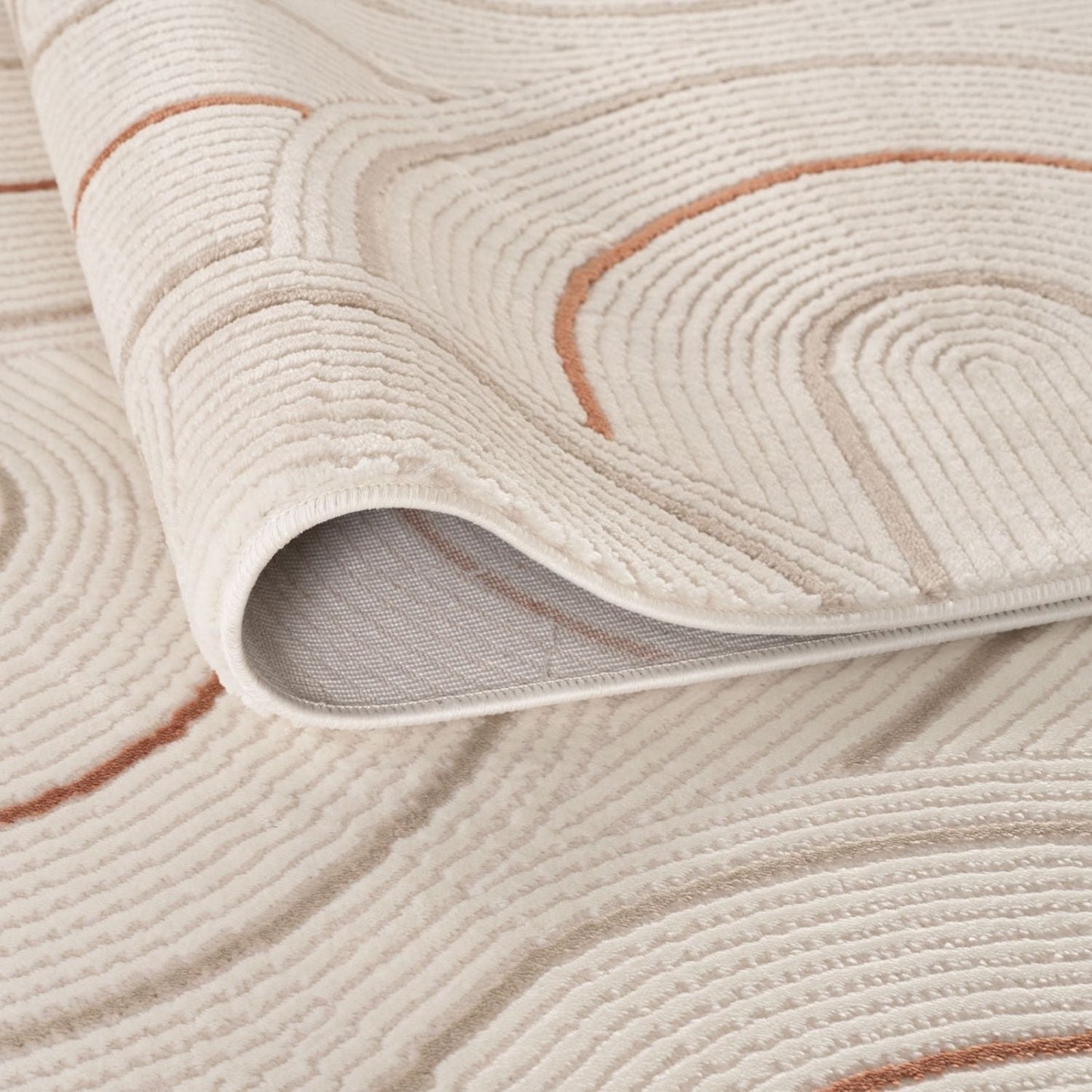 Carmel Cream-Terra Geometric Rug | 6070