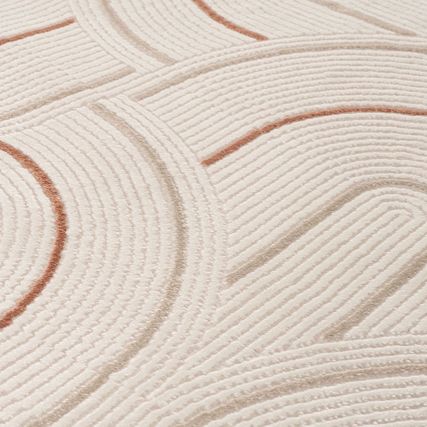 Carmel Cream-Terra Geometric Rug | 6070