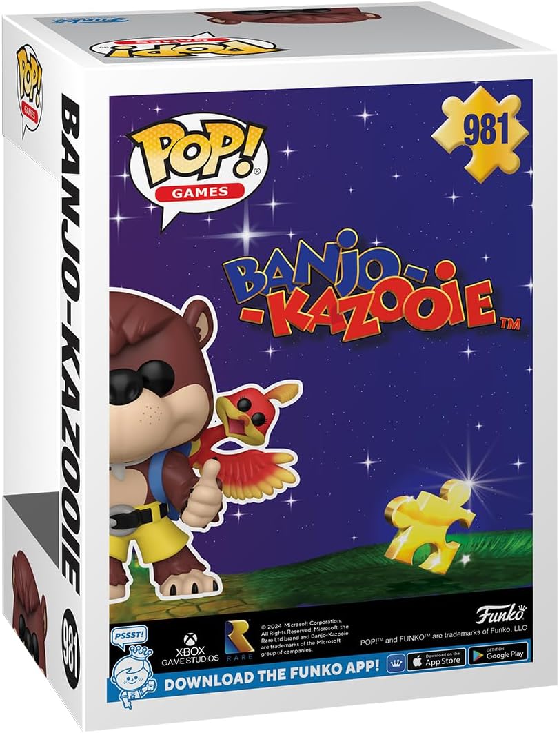 Funko Pop! Games: BK - Banjo & Kazooie - Banjo Kazooie