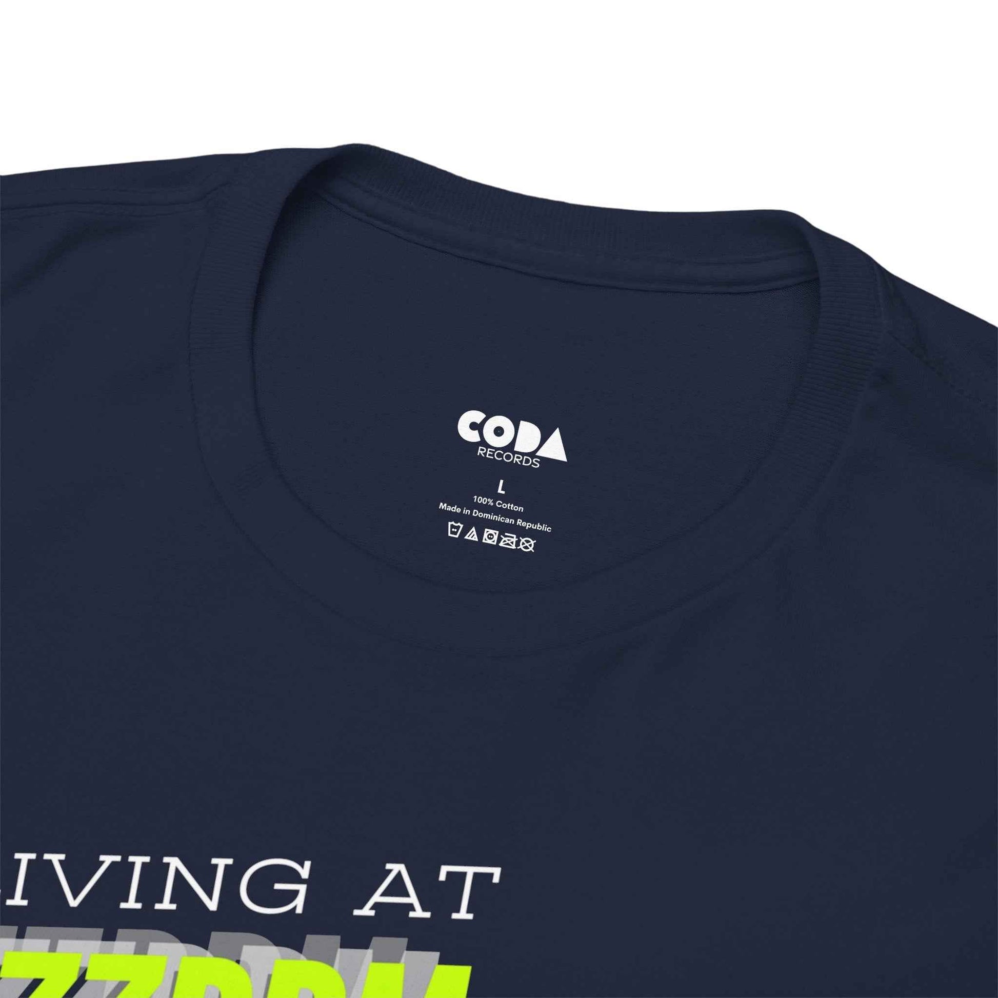 'Living at 33rpm' Flouro Men's T-Shirt