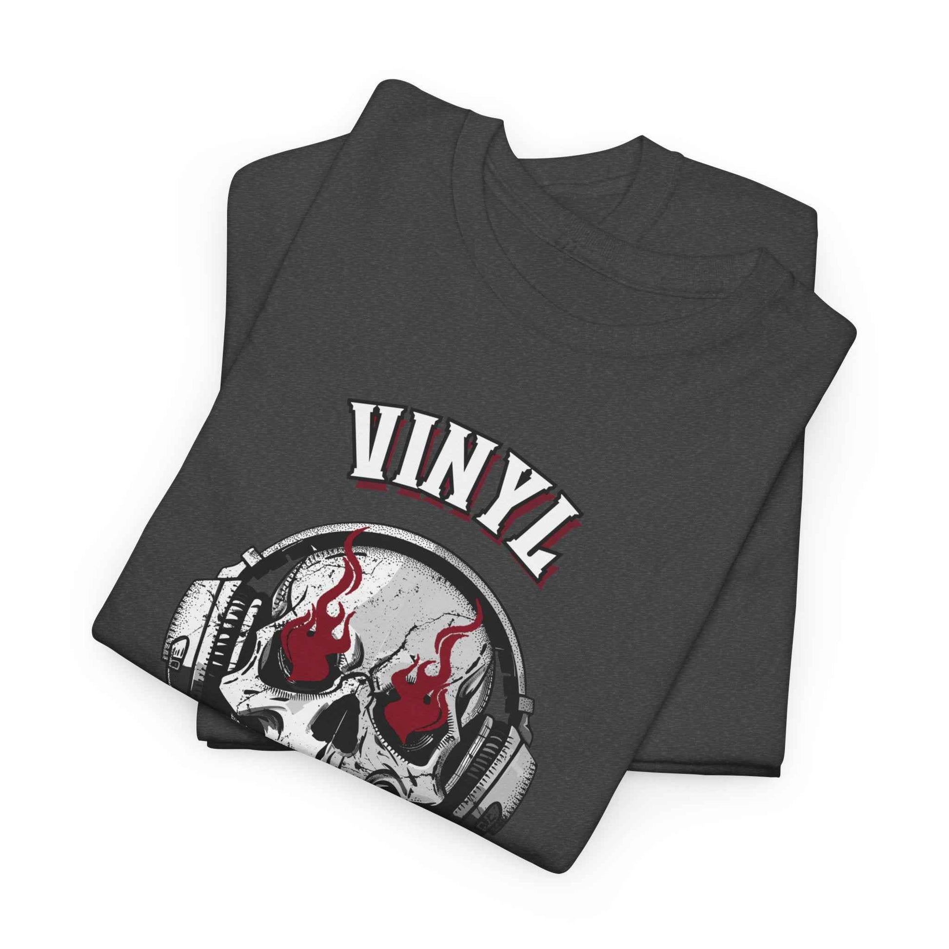 'Vinyl Ain't Dead' Skull Men's T-Shirt
