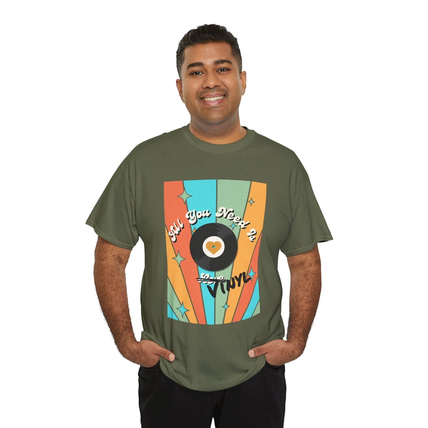 'All You Need Is Vinyl' T-Shirt